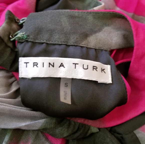 Trina Turk Pleated Dresses, Size Small - Picture 7 of 11